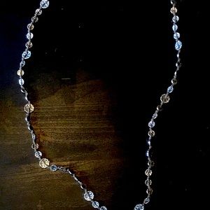 Lucky Brand Floral Rope Necklace